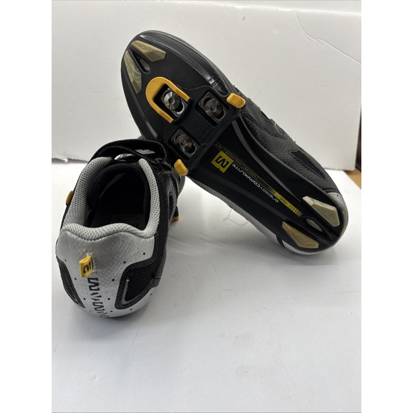 Mavic Shoes Womens Size 7 Ergo Ride MTB Cycling Cleats Sneakers Black - Picture 13 of 13